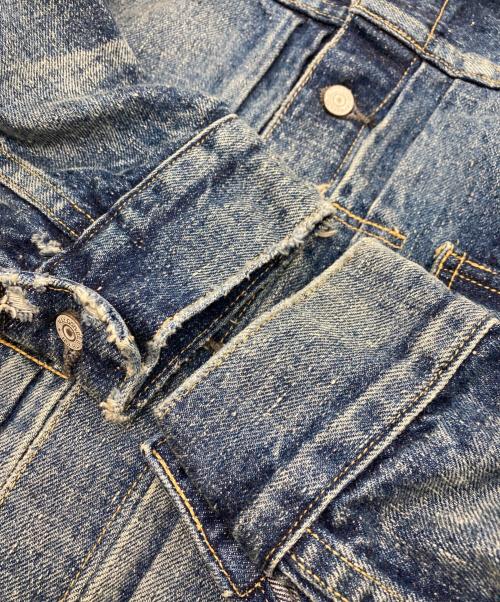 eYe COMME des GARCONS JUNYAWATANABE MAN（アイ コム デ ギャルソン ジュンヤ ワタナベ マン）eYe COMME des GARCONS JUNYAWATANABE MAN (アイ コム デ ギャルソン ジュンヤ ワタナベ マン) New Manual (ニュー・マニュアル) デニムジャケット インディゴ サイズ:Mの古着・服飾アイテム