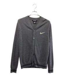 COMME des GARCONS HOMME DEUX×NIKE（コムデギャルソン オム ドゥ×ナイキ）の古着「カーディガン」｜グレー