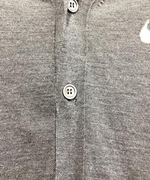 COMME des GARCONS HOMME DEUX（コムデギャルソン オム ドゥ）COMME des GARCONS HOMME DEUX (コムデギャルソン オム ドゥ) NIKE (ナイキ) カーディガン グレー サイズ:SIZE Mの古着・服飾アイテム