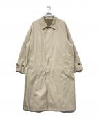 URUウル）の古着「21AW BALMACAAN COATステンカラーコート」｜ベージュ