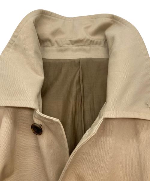 URU（ウル）URU (ウル) 21AW BALMACAAN COATステンカラーコート ベージュ サイズ:3の古着・服飾アイテム