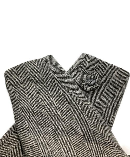 PALTO（パルト）PALTO (パルト) バルマカーンヘリンボーンコート グレー サイズ:54の古着・服飾アイテム