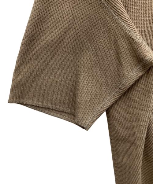 blurhms ROOTSTOCK（ブラームスルーツストック）blurhms ROOTSTOCK (ブラームスルーツストック) ワッフルS/Sカットソー ブラウン サイズ:SIZE 2の古着・服飾アイテム