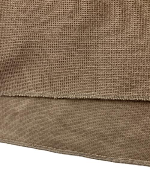 blurhms ROOTSTOCK（ブラームスルーツストック）blurhms ROOTSTOCK (ブラームスルーツストック) ワッフルS/Sカットソー ブラウン サイズ:SIZE 2の古着・服飾アイテム