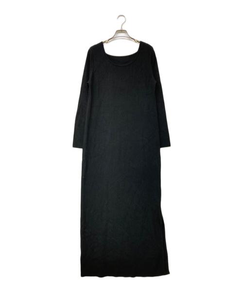 RIVE DROITE（リヴドロワ）RIVE DROITE (リヴドロワ) ラウンドネック2WAYワンピース ブラック サイズ:40の古着・服飾アイテム