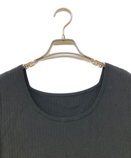 RIVE DROITE（リヴドロワ）RIVE DROITE (リヴドロワ) ラウンドネック2WAYワンピース ブラック サイズ:40の古着・服飾アイテム