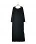 RIVE DROITE（リヴドロワ）の古着「ラウンドネック2WAYワンピース」｜ブラック