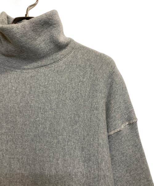 BEAMS Lights（ビームスライト）BEAMS Lights (ビームスライト) 裏毛 タートルネック スウェット グレー サイズ:4の古着・服飾アイテム