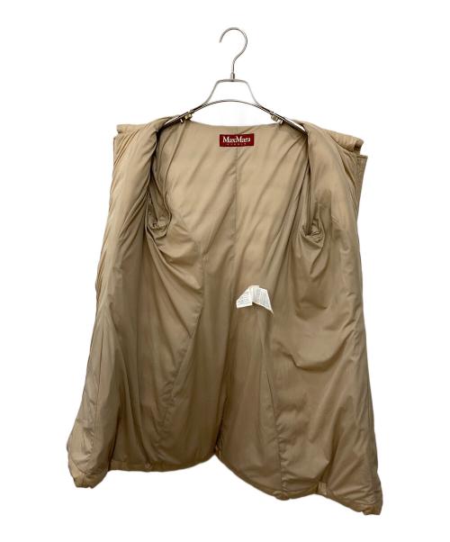 Max Mara Studio（マックスマーラ ストゥディオ）MAX MARA STUDIO (マックスマーラ ストゥディオ) ダウンコート ベージュ サイズ:SIZE 40の古着・服飾アイテム