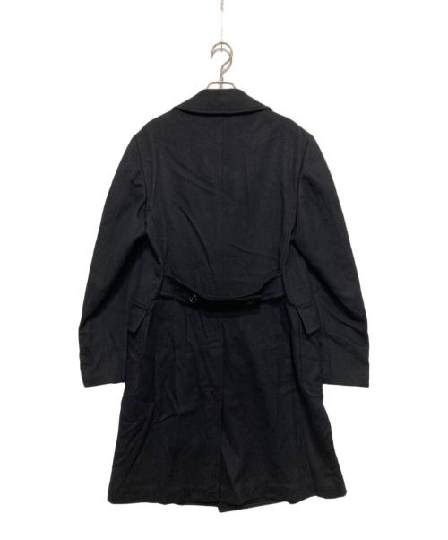 Belvest（ベルヴェスト）Belvest (ベルヴェスト) ESTNATION (エストネーション) ウールカシミヤダブルコート ダークネイビー サイズ:SIZE 48の古着・服飾アイテム