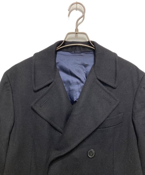 Belvest（ベルヴェスト）Belvest (ベルヴェスト) ESTNATION (エストネーション) ウールカシミヤダブルコート ダークネイビー サイズ:SIZE 48の古着・服飾アイテム