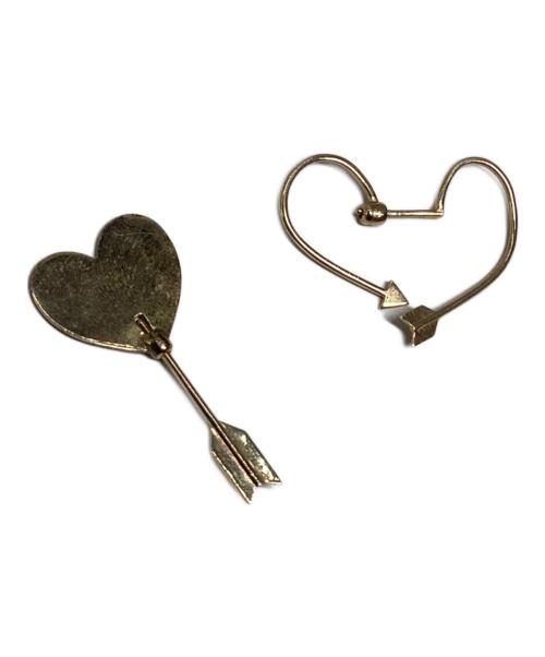 Enasoluna（エナソルーナ）Enasoluna (エナソルーナ) Arrow heart earring&cupid pierced(ハート＆キューピッド)の古着・服飾アイテム