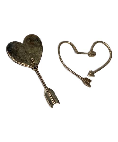 Enasoluna（エナソルーナ）Enasoluna (エナソルーナ) Arrow heart earring&cupid pierced(ハート＆キューピッド)の古着・服飾アイテム