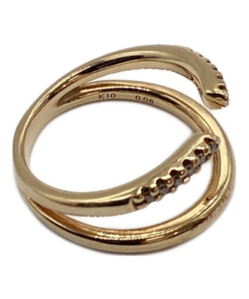 hirotaka（ヒロタカ）hirotaka (ヒロタカ) マンタダイヤモンドリング サイズ:3号の古着・服飾アイテム