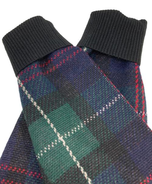 LAUREN RALPH LAUREN（ローレンラルフローレン）LAUREN RALPH LAUREN (ローレンラルフローレン) タータンチェックニット グリーン サイズ:SPの古着・服飾アイテム