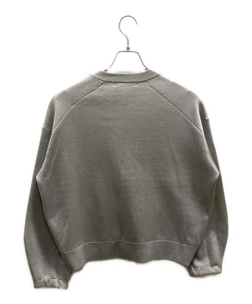 STUNNING LURE（スタニングルアー）STUNNING LURE (スタニングルアー) メタルヤーンニットブルゾン シルバー サイズ:Ｓの古着・服飾アイテム