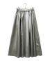 1er Arrondissement（プルミエ アロンディスモン）の古着「メタリックツイルスカート」｜シルバー