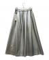 1er Arrondissement (プルミエ アロンディスモン) メタリックツイルスカート シルバー サイズ:36：8000円