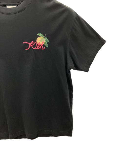 KITH（キス）KITH (キス) ロゴ刺繍Tシャツ ブラック サイズ:Sの古着・服飾アイテム
