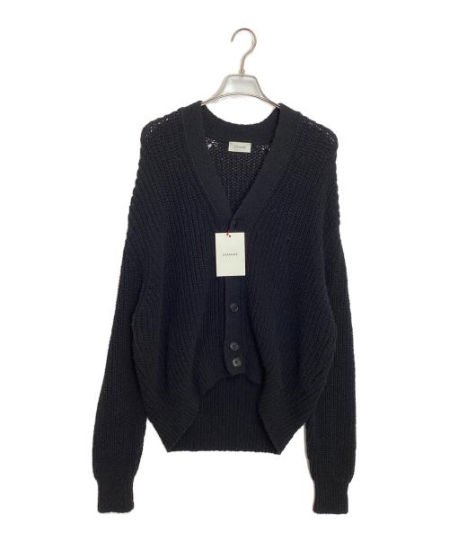 LEMAIRE（ルメール）LEMAIRE (ルメール) Chunky Cardigan ブラック サイズ:Lの古着・服飾アイテム