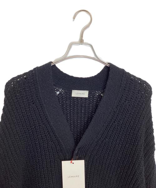LEMAIRE（ルメール）LEMAIRE (ルメール) Chunky Cardigan ブラック サイズ:Lの古着・服飾アイテム