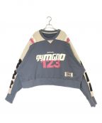RRR123リヴィントンロイレビス）の古着「AGAPE CREWNECK」｜グレー