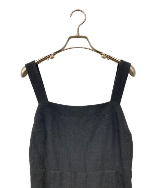 CASA FLINE（カーサフライン）CASA FLINE (カーサフライン) バックタイベアオールインワン ブラック サイズ:Fの古着・服飾アイテム