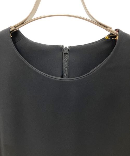 BEARDSLEY（ビアズリー）BEARDSLEY (ビアズリー) 袖口レースワンピース ブラック サイズ:Freeの古着・服飾アイテム