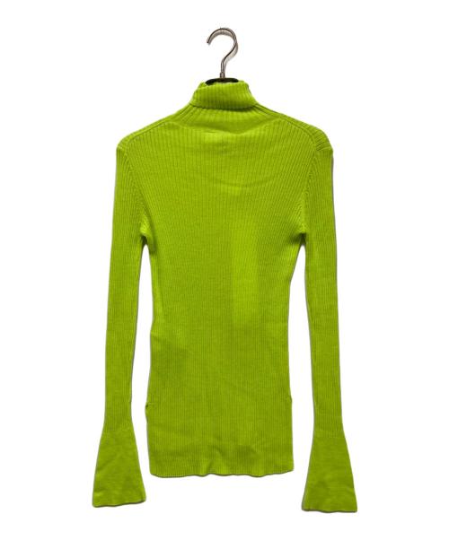 nagonstans（ナゴンスタンス）nagonstans (ナゴンスタンス) high-neck long sleeves ライトグリーン サイズ:SIZE Mの古着・服飾アイテム