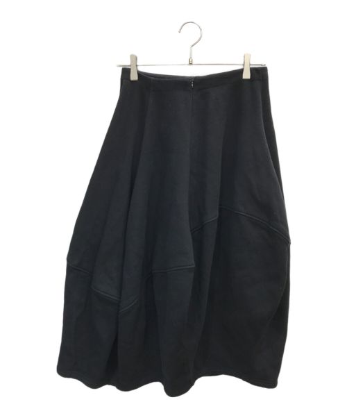 nagonstans（ナゴンスタンス）nagonstans (ナゴンスタンス) バックウォームアシンメバルーンskirt ブラック サイズ:Sの古着・服飾アイテム