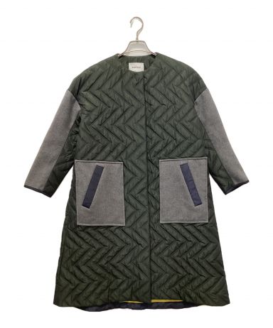 中古・古着通販】ENFOLD (エンフォルド) PEタフタノーカラーコート