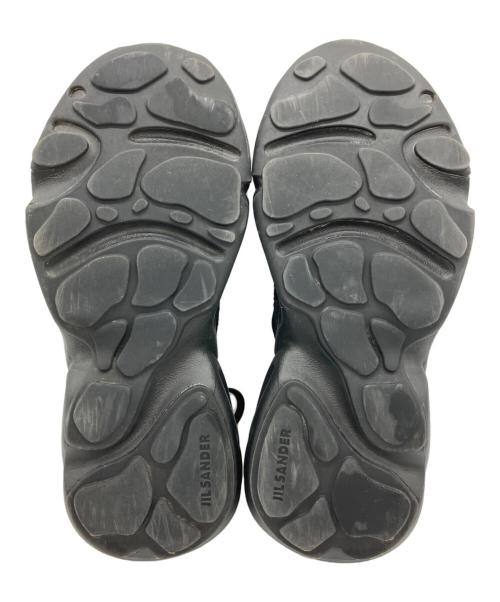 JIL SANDER（ジルサンダー）JIL SANDER (ジルサンダー) ローカットスニーカー ブラック サイズ:41の古着・服飾アイテム