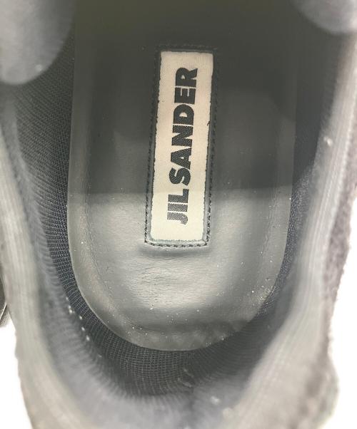 JIL SANDER（ジルサンダー）JIL SANDER (ジルサンダー) ローカットスニーカー ブラック サイズ:41の古着・服飾アイテム