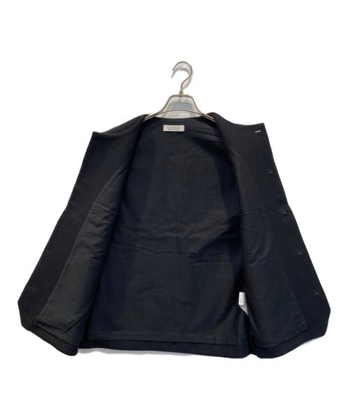 confect（コンフェクト）CONFECT (コンフェクト) ウールモッサー クルーネックベスト ブラック サイズ:5の古着・服飾アイテム