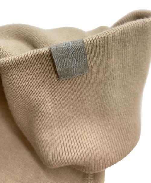 LOOPWHEELER（ループウィラー）LOOPWHEELER (ループウィラー) ライトツリウラケ ルーズフィットスウェット ベージュ サイズ:XLの古着・服飾アイテム