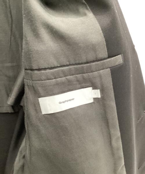 Graphpaper（グラフペーパー）Graphpaper (グラフペーパー) テーラードジャケット ブラック サイズ:1の古着・服飾アイテム