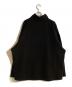 Blanc YM (ブランワイエム) ハーフジップスウェット ブラック サイズ:M：7000円