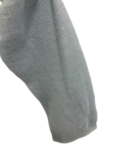 kayle（ケイル）kayle (ケイル) シアーニット ライトブルー サイズ:SIZE Freeの古着・服飾アイテム