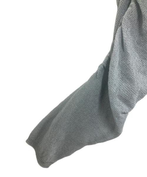 kayle（ケイル）kayle (ケイル) シアーニット ライトブルー サイズ:SIZE Freeの古着・服飾アイテム