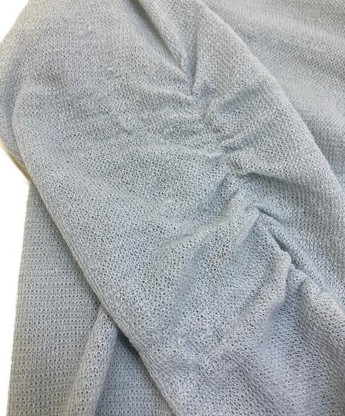 kayle（ケイル）kayle (ケイル) シアーニット ライトブルー サイズ:SIZE Freeの古着・服飾アイテム