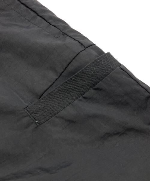 la peau de gem（ラポドゥジェム）la peau de gem (ラポドゥジェム) ナイロンベルト付きオーバーオール ブラック サイズ:Fの古着・服飾アイテム