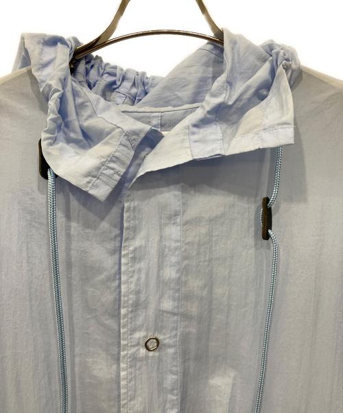 JANE SMITH（ジェーンスミス）JANE SMITH (ジェーンスミス) ナイロンファイリングパーカ ライトブルー サイズ:38の古着・服飾アイテム