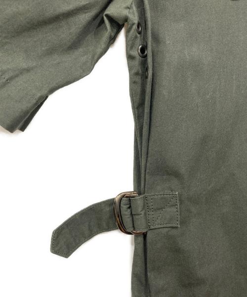 ANTHEM A（アンセム エー）ANTHEM A (アンセム エー) LIGHT OILED COTTON S/S JUMP SUITS オリーブ サイズ:Sの古着・服飾アイテム