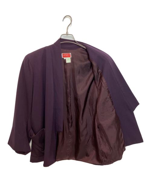 KENZO（ケンゾー）KENZO (ケンゾー) キモノジャケット パープル サイズ:Sの古着・服飾アイテム