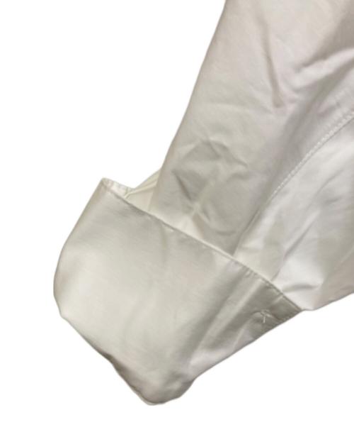 CADUNE（カデュネ）CADUNE (カデュネ) サイドギャザーワンピース ホワイト サイズ:SIZE 36の古着・服飾アイテム