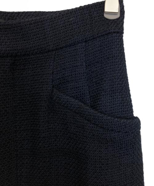 BLENHEIM（ブレンヘイム）BLENHEIM (ブレンヘイム) プレーンツイードロングタイトスカート ネイビー サイズ:S 未使用品の古着・服飾アイテム