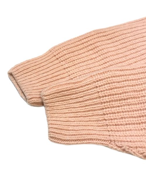 BASERANGE（ベースレンジ）BASERANGE (ベースレンジ) MEA CARDIGAN ピンク サイズ:XS/Sの古着・服飾アイテム