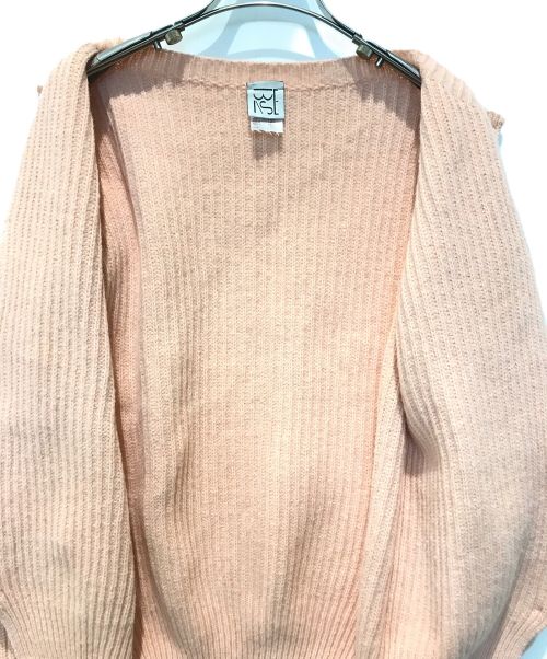 BASERANGE（ベースレンジ）BASERANGE (ベースレンジ) MEA CARDIGAN ピンク サイズ:XS/Sの古着・服飾アイテム