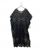 Mame Kurogouchiマメクロゴウチ）の古着「Curtain Lace Dress」｜ブラック