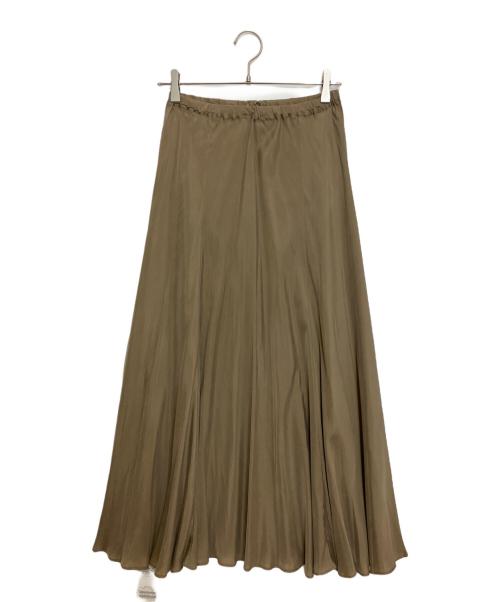 Plage（プラージュ）Plage (プラージュ) Washable Fibril ロングスカート ベージュ サイズ:38 未使用品の古着・服飾アイテム